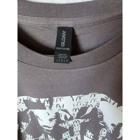 Fini tribe  band   t shirt size  large ashphalt gray - Picture 2 of 2